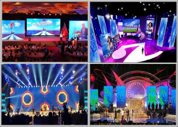 10mm Pixel Pitch Flexible Led Curtain Display Good Heat Dissipation