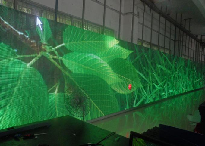 Easy Maintenance LED Curtain Display Energy Saving 140 / 70 °View Angle