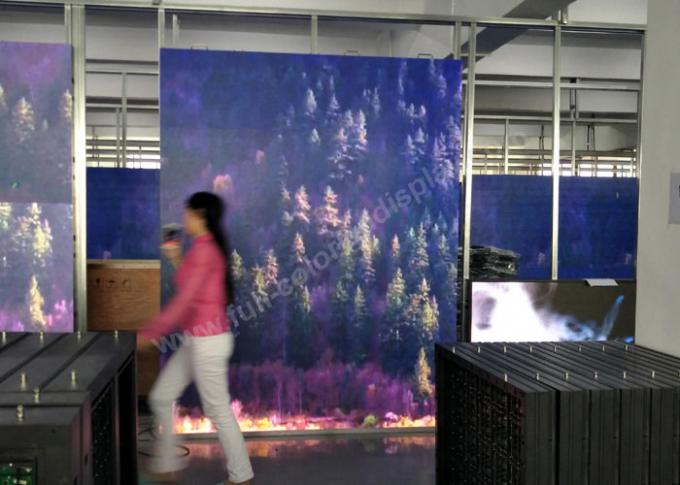 256 x128 4Mm LED Stage Display , full color led module H 140 ° , V 140 ° angle