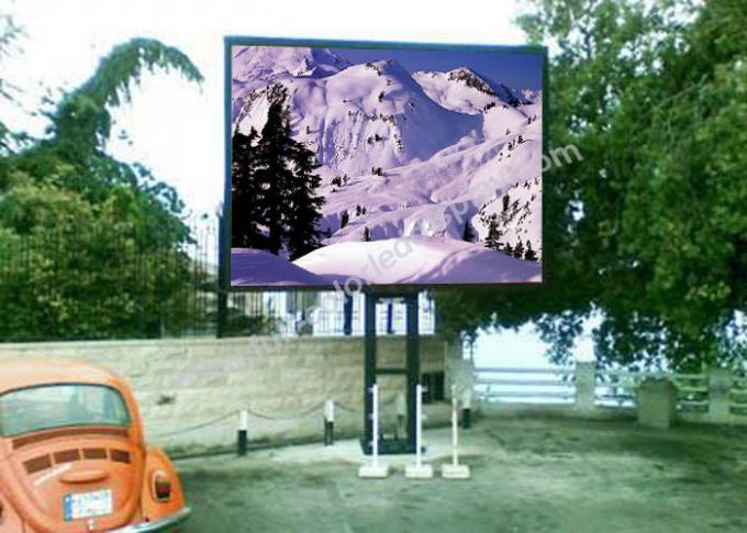 1R1G1B Outdoor Fixed LED Display Panel MBI5124 IC 960X960MM Iron Cabinet