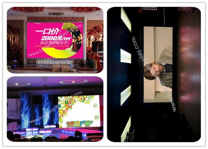 P3.91 Advertisement Seamless Rental LED Video Wall Display For Stage Concert Show