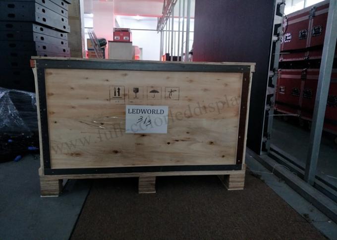 High Brightness Big Outdoor Led Video Wall P6 100000 Hours For Public Events