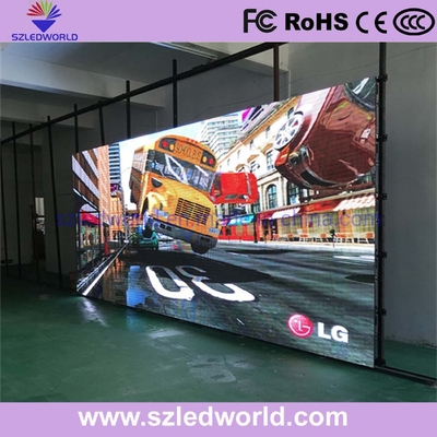Vehicle Power For Hydraulic System Refresh Frequency ≥1920 Hz Truck Mobile LED Display