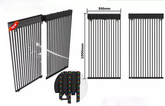 led curtain rental