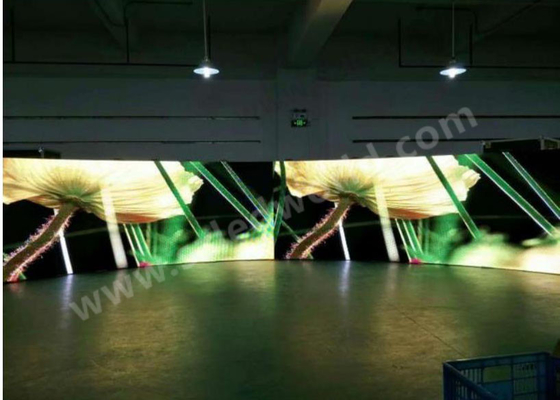 Curved Soft Flexible Waterproof Outdoor Screen With Light Weight And Good Service