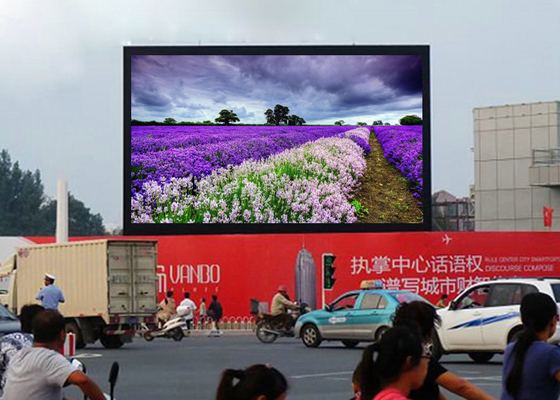 Dustproof Outdoor Fixed LED Display SMD Low Power Consumption