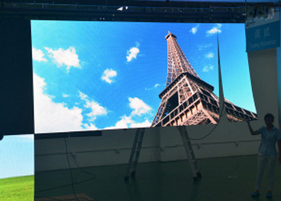 Indoor Curtain Led Display P10 / P12.5 / P16 / P20 With Performance Design
