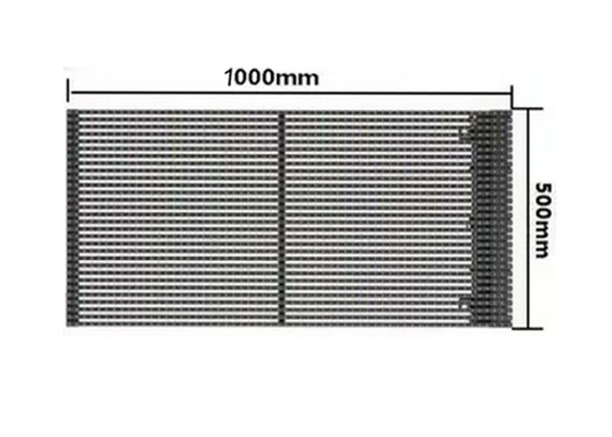 Large Led Screen Curtain , Led Panel Screen Evironment Protection