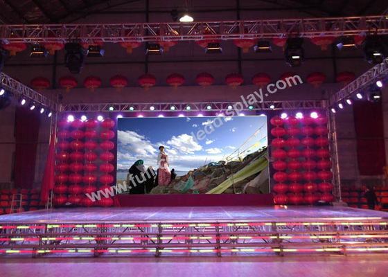 Easy Assembly Indoor Rental LED Display For Entertainment Centers 320x160mm 