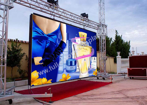 110~240V Outdoor Rental LED Display For Advertising Easy Maintainence