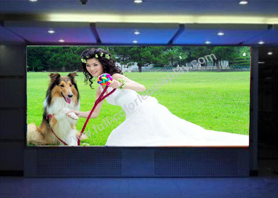 Wide View Angle Fixed Installation Led Display P3 / P4 / P5 / P6