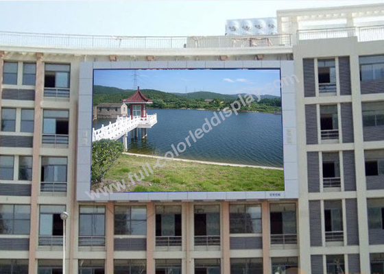 12Mm Pixel Pitch Outdoor LED Video Wall Nova / Linsn Control System