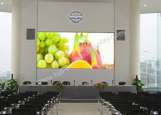 Commercial Led Display Indoor , Large Led Display Screen 104 * 78 Dots