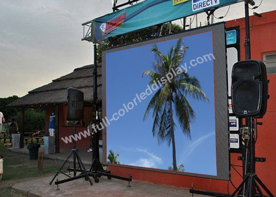 SMD3535 Outdoor Full Color Led Display Rear Access Angle Adjustable