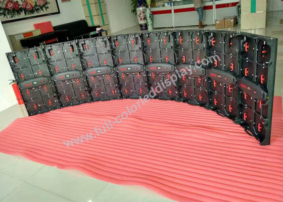 Waterproof Circular Led Display Full Color For Commercial 600W