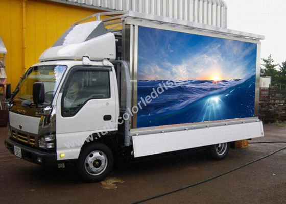 High Brightness Customized Truck Mobile LED Display Flexible 160x160mm
