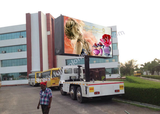 High Definition Mobile Led Screen Rental , Truck Mounted Led Display LW- FO 6