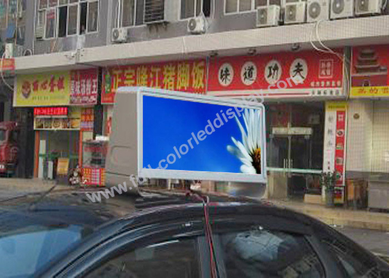 Movable LED Taxi Sign / Vehicle Led Signs Ultra Thin Various Color