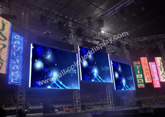 Lightweight High Resolution Video Curved Led Display Signs Super Clear Vision
