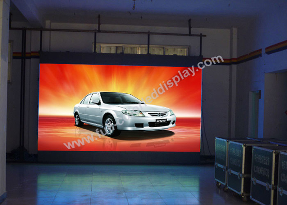High resolution SMD3528 P6 indoor rental led wall panel with 576x576 mm die caste for stage