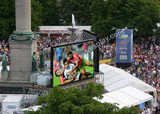 SMD P5 Outdoor Full Color LED Display With Die Casting Cabinet 320X160 MM Module
