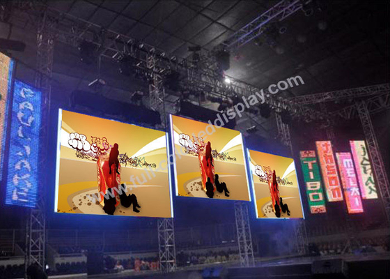 P3.91 Outdoor P4.81 / P5.95 / P6.25 Indoor Full Color LED Display For Stage Hire