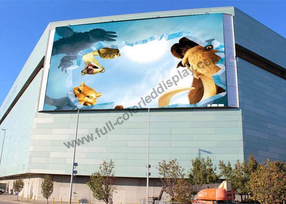 1/8 Scan Full Color Led Display Video Wall , Outdoor Led Screens With Linsn Or Nova Card