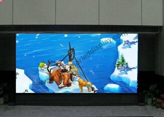 P10 Energy Saving Rental Led Display Indoor With Connectors Flight Case Package
