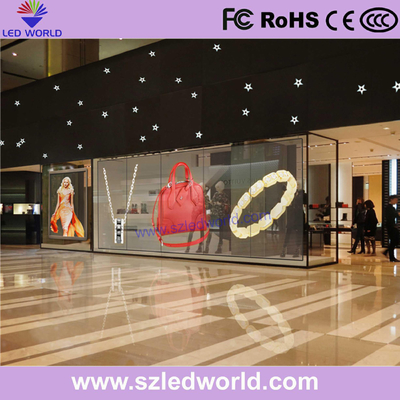 500x250mm Module Size Transparent LED Video Wall 1/16Scan Scan Mode 712 Sqm Pixel Density