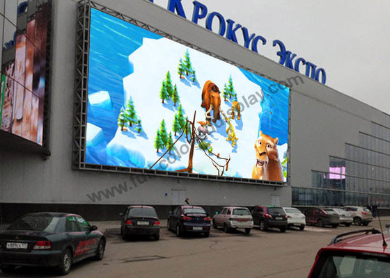 High Brightness Led Display , Large Outdoor Led Display Screens 4mm Pixel Pitch