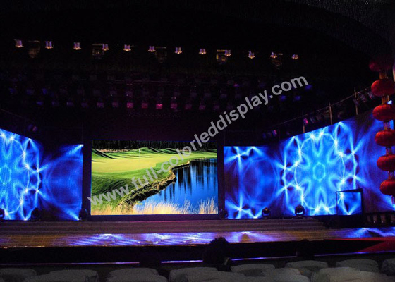 16bit P5.95 Stage Rental Led Display / Led Backdrop Screen Easy Install