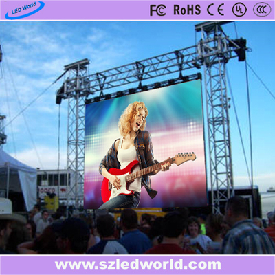 Brightness >5000cd/m2 Outdoor Led Screen Hire Wide Viewing Angle Long Lifespan