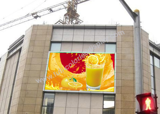 Wall Mounted P6 Outdoor Fixed Led Display Panels Low Power Consumption