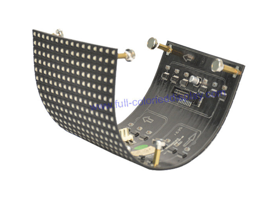P5 Soft Full Color LED Display Module 2048 Pixel 320x160mm Size For Advertising