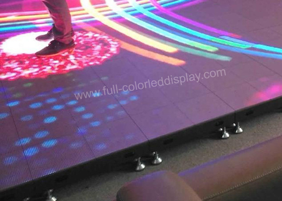 Acrylic LED floor tile Display SMD 2727 P3.91 P4.81 P5.2 P6.25 Aluminum Panel Material