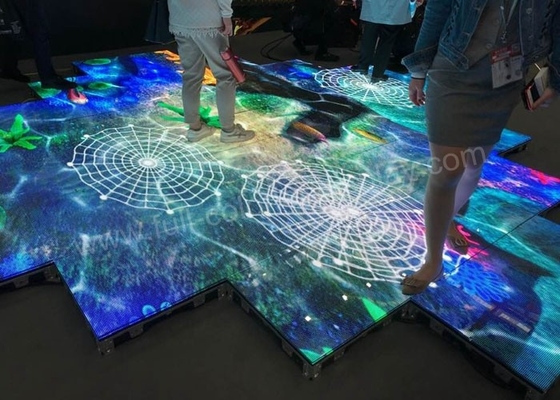 3 In 1 SMD Acryric Dance Floor LED Display Stairs Outdoor Tourist Attractions