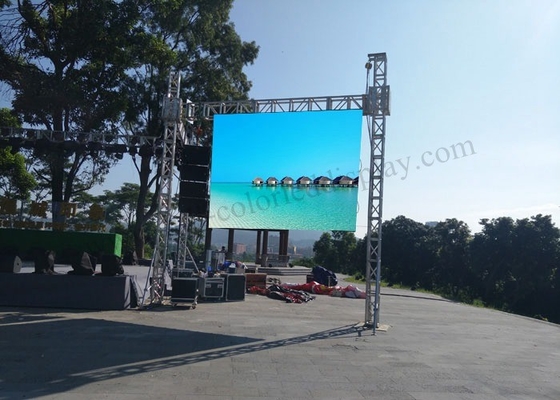 5000 Nits Brightness Outdoor Rental LED Display P6 S - VIDEO HDMI DVI Signal Input