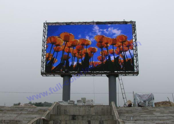100W P10 6500nits Full Color Led Display SMD3535 For Stadium