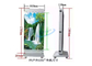 P5 Floor Stand LED Poster Display , Outdoor Digital Signage 10000 Hours