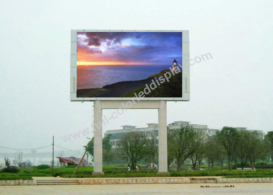 Professional 1R1G1B Led Big Screen , Outdoor Led Display For Advertising