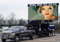 SMD3535 Black Mobile Led Screen Hire , Vehicle Led Display Long Lifespan