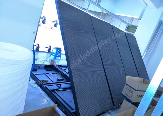 Front Service P10 / P8 / P6 Outdoor Advertising Led Display Screen With Customized Cabinet