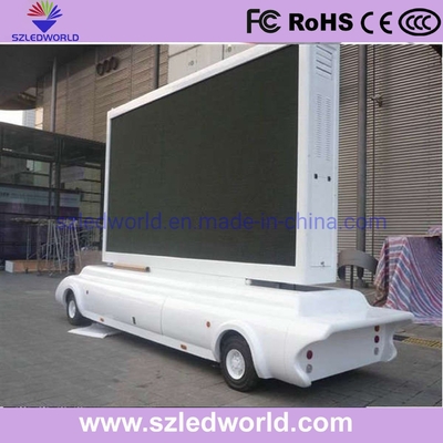 Truck Advertising Mobile LED Billboard with Sony Grey Cabinet Color and Tranch LED