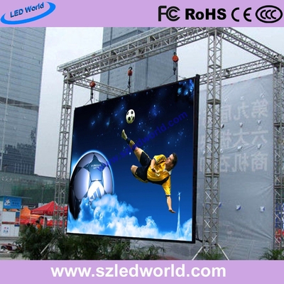 3200K-9300K Color Temperature Outdoor Rental LED Display for Fixed Installation