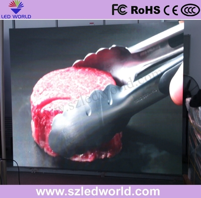 Brightness Indoor LED Display With 1920Hz Refresh Rate 16bit Gray Scale Wall Mount Installation