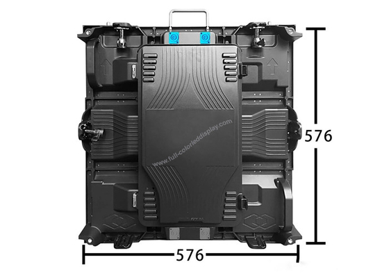 Mobile P6 Outdoor Rental LED Display 5000 Nits Brightness S-VIDEO HDMI DVI Signal Input