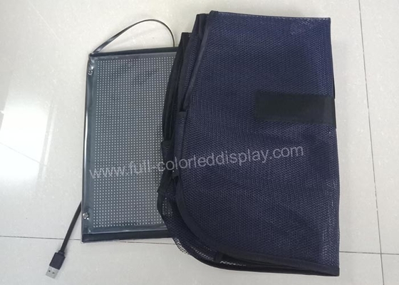 Waistcoat Vest Advertising Led Display Screen 1000cd/m2 Brightness 3.91mm Pixel Pitch