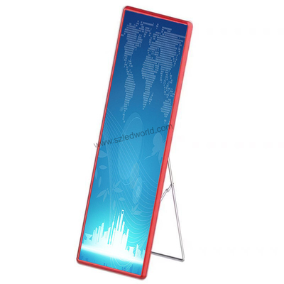 Indoor Poster LED Advertising Player Display P2.5 640 X 1920mm For Reception