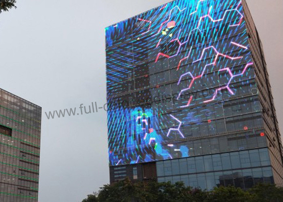 Rental Transparent LED Video Wall Full Color P3.91 1m* 0.5m 4000 Nits Brightness