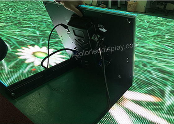 Outdoor Floor LED Stage Floor Display Anti Scratch Mask Interactive Glass Bridge Applied